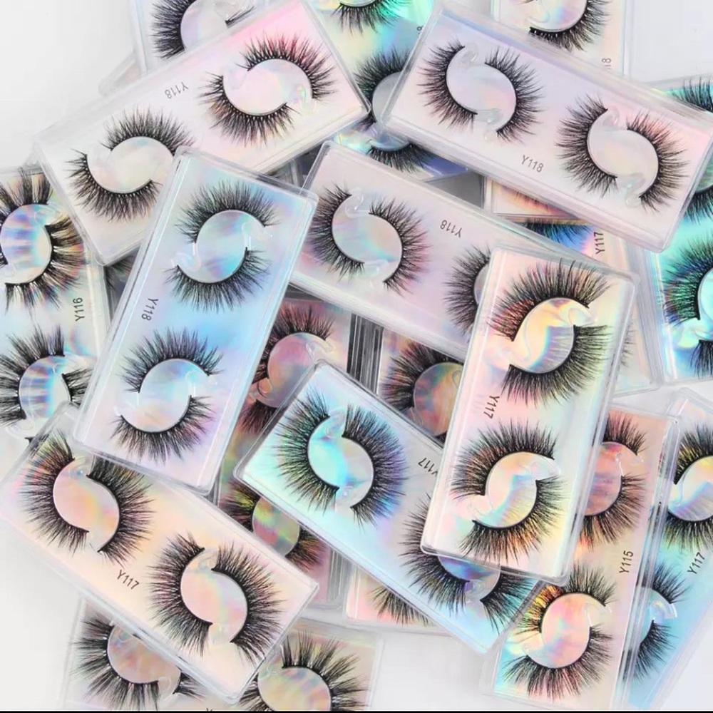 3D Mink lashes 25mm also 6D Mink lashes
